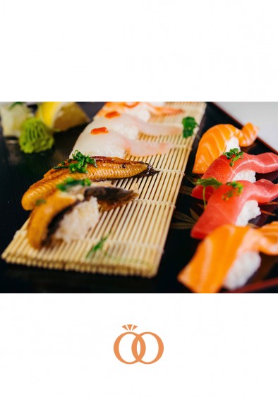 Sushi Platter : Eel, Flat fish